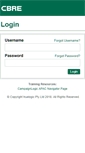 Mobile Screenshot of cbre.truelogic.com.au